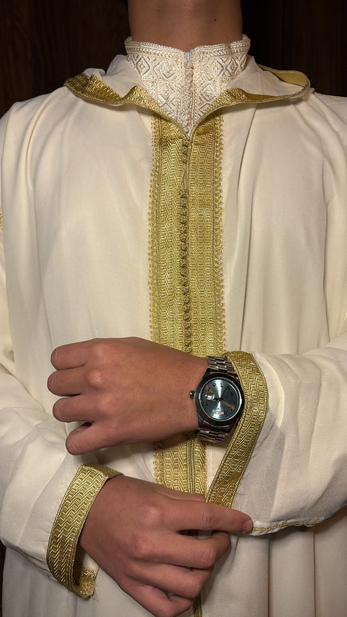 ENSEMBLE JABADOR BLANC / DORÉ