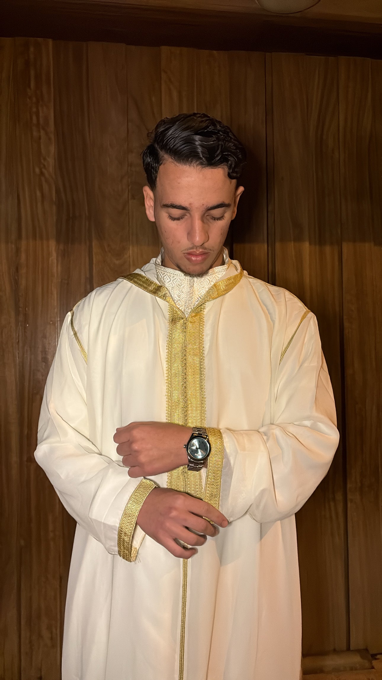 ENSEMBLE JABADOR BLANC / DORÉ